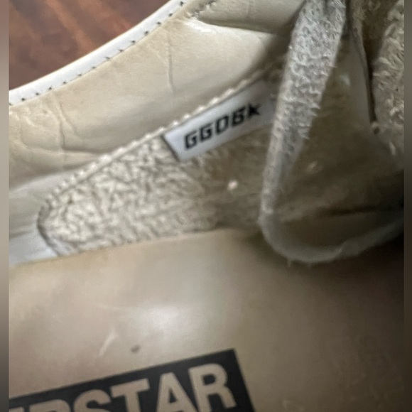 Golden Goose men's sneakers with green accent, size 43 (size 10 US). - Picture 3 of 6